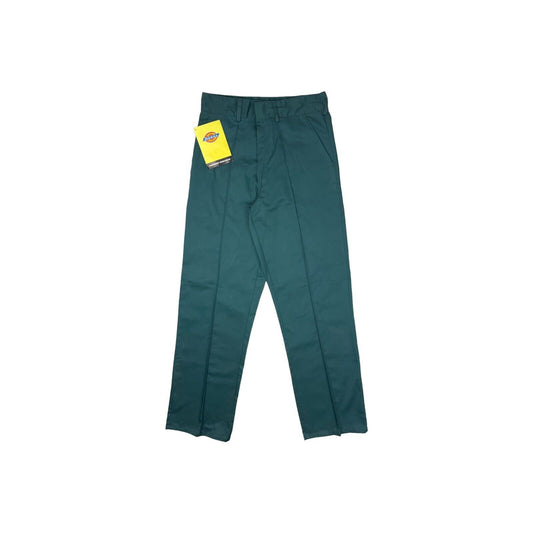 00’s Dickies Redhawk Pleated Trouser Mens 28w 32l Lincoln Green