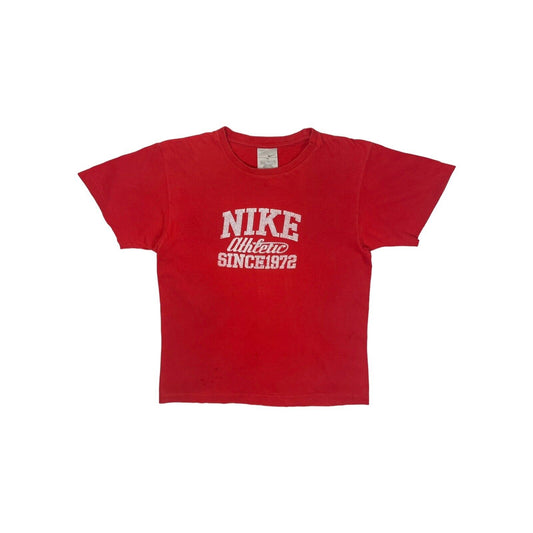 Vintage Nike Logo T-Shirt Red Mens XL