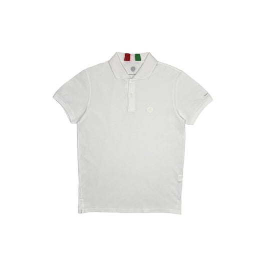 People Of Shibuya Flag Polo Shirt Mens Medium White Made In Italy