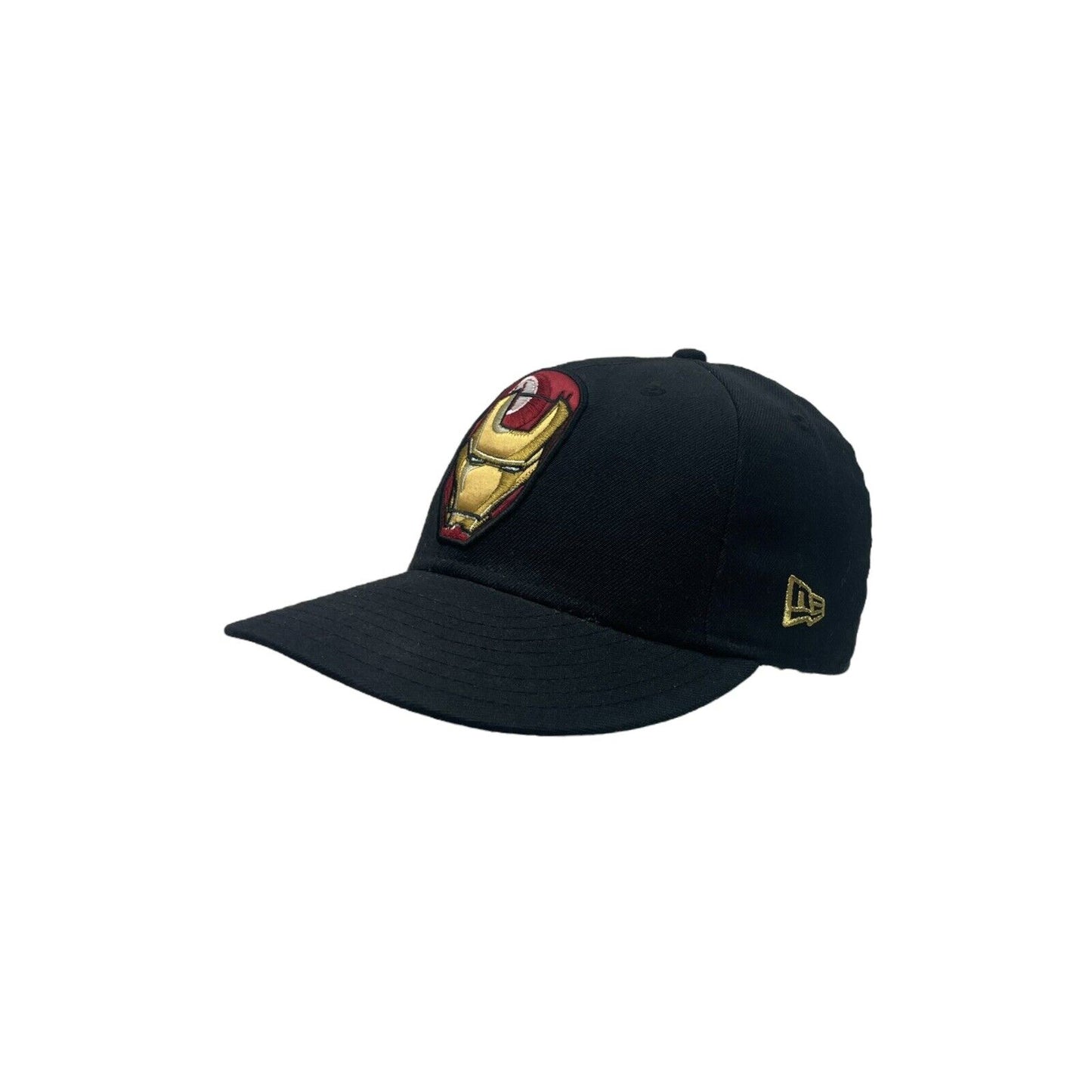 2008 Iron Man New Era Cap 59Fifty Black Embroidered 7 Marvel