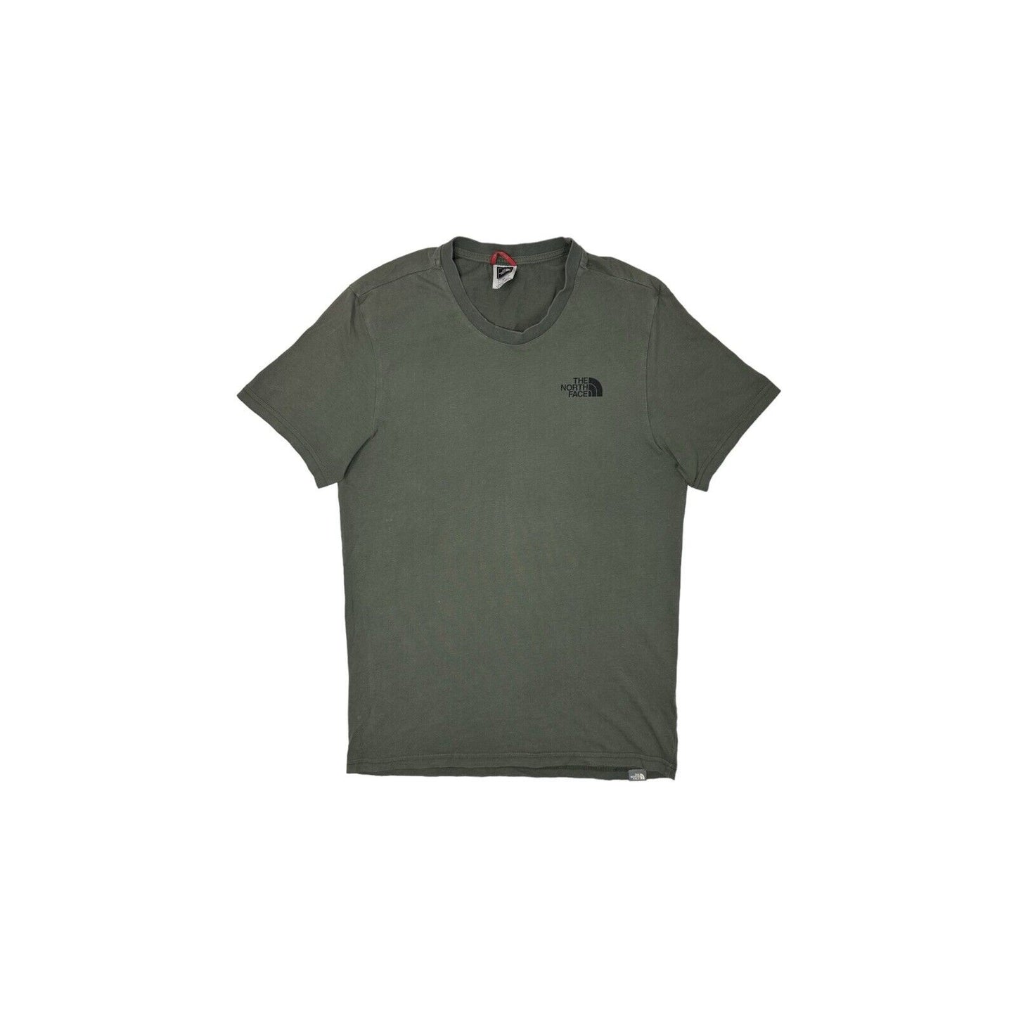 The North Face Khaki Green Logo T-Shirt Mens Small