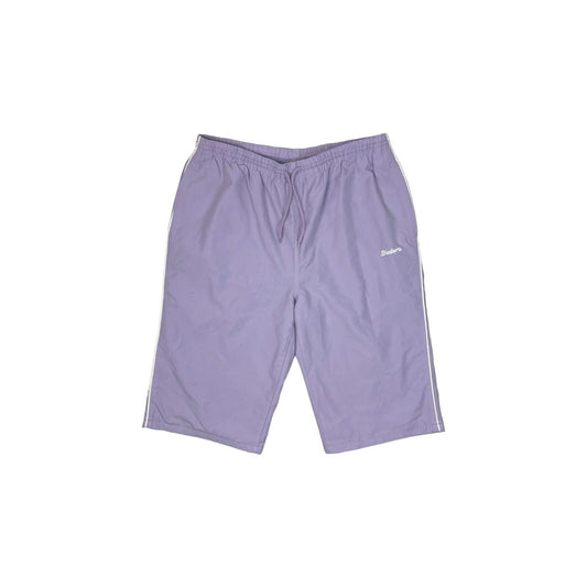 Vintage Diadora Shorts Womens Large Lilac Embroidered Logo