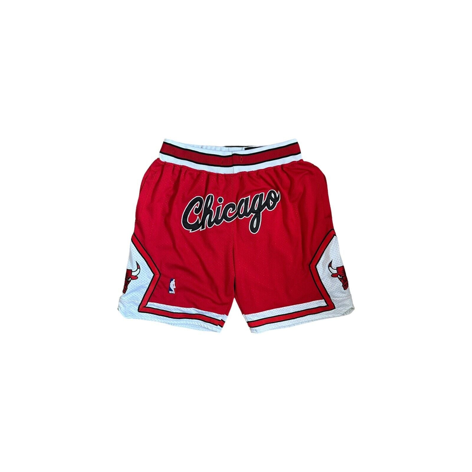 Chicago Bulls Just Don NBA Shorts Men's Small Red – Time Machine Goods