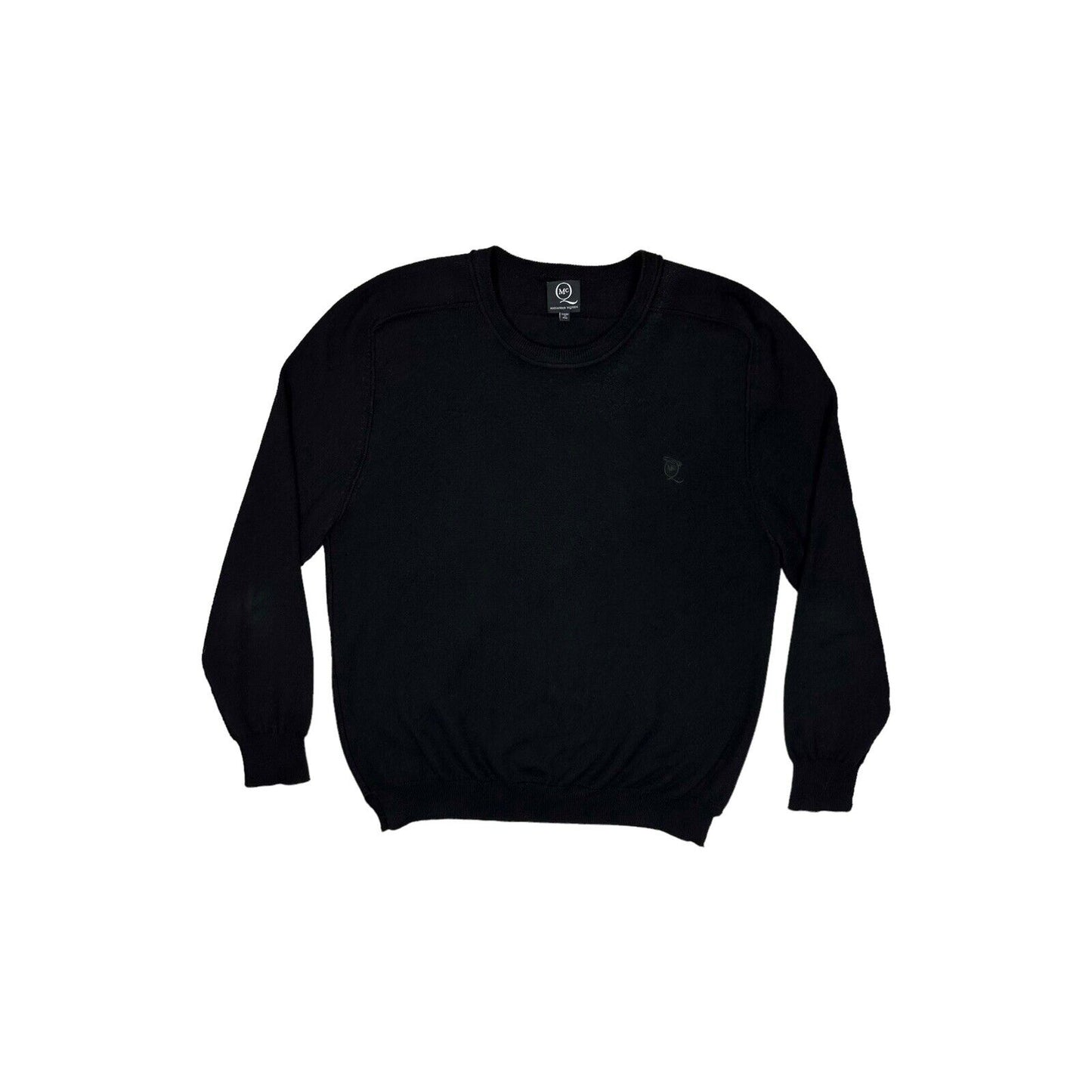 McQ Alexander McQueen Black Wool Jumper Mens XL