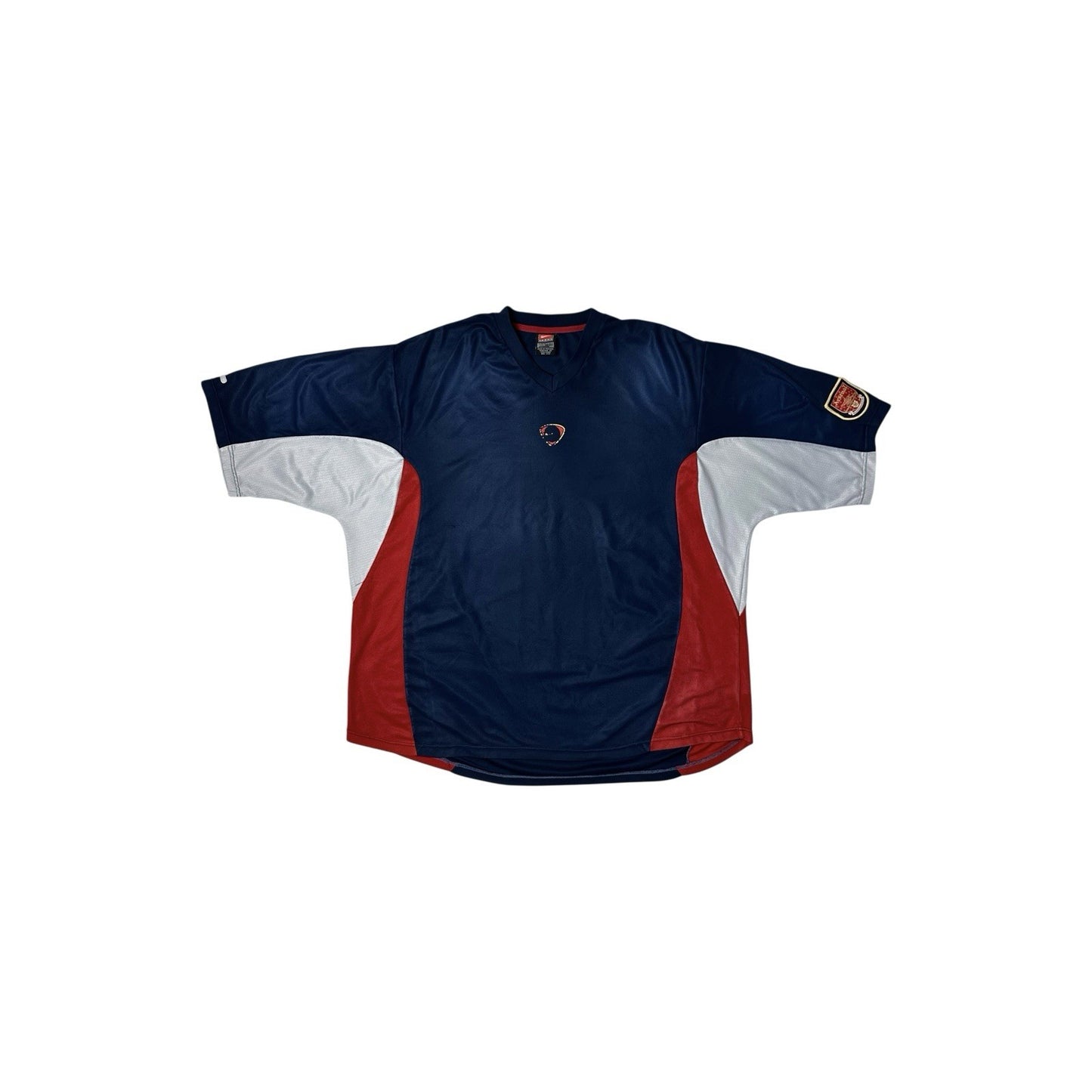 Vintage Arsenal Nike Team Training Shirt 2000-2001 Men’s XXL Navy Blue