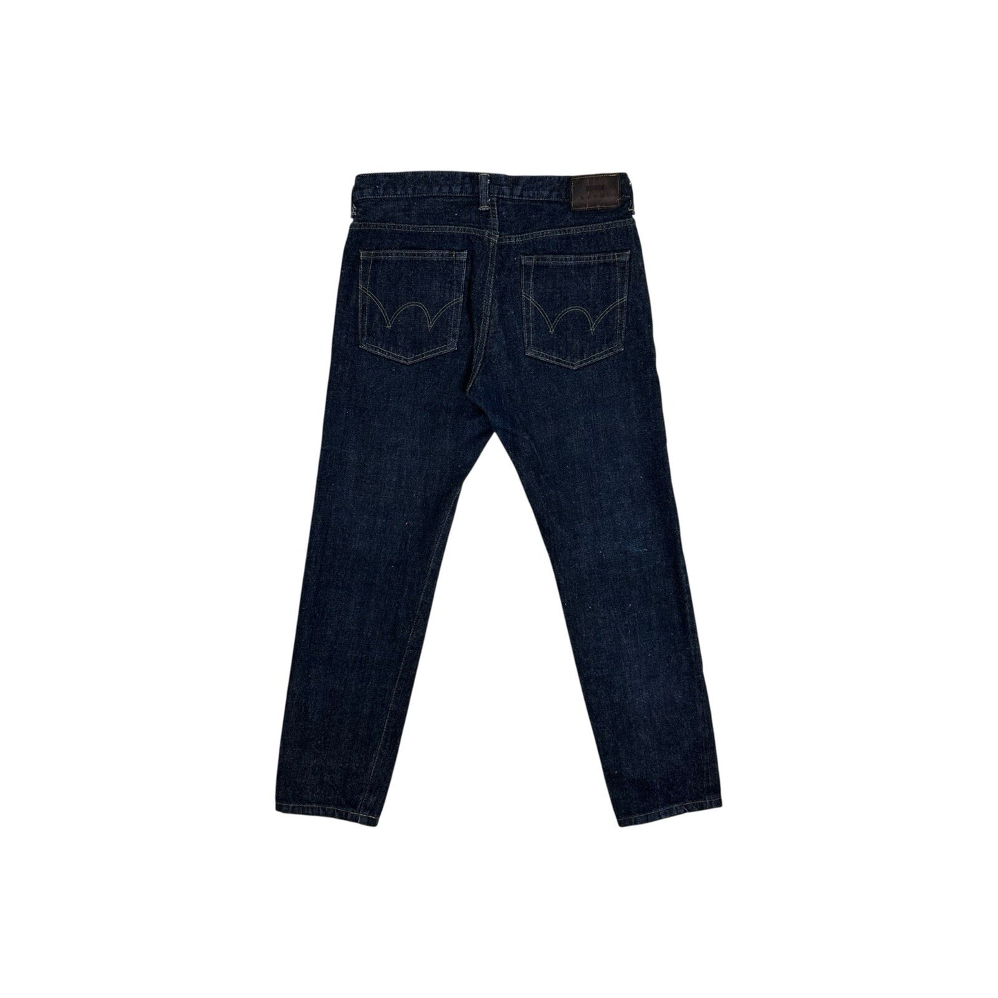 Edwin ED33M Raw Indigo Denim Jeans 30w 30l Made In Japan Slim Fit