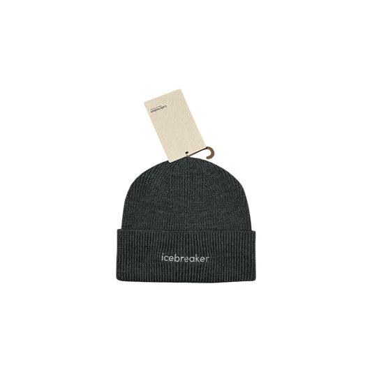 NWT Icebreaker Beanie Unisex Grey Merino Wool One Size Fits All