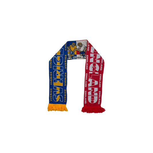 2006 World Cup Scarf Sweden vs England OSFA Football Memorabilia