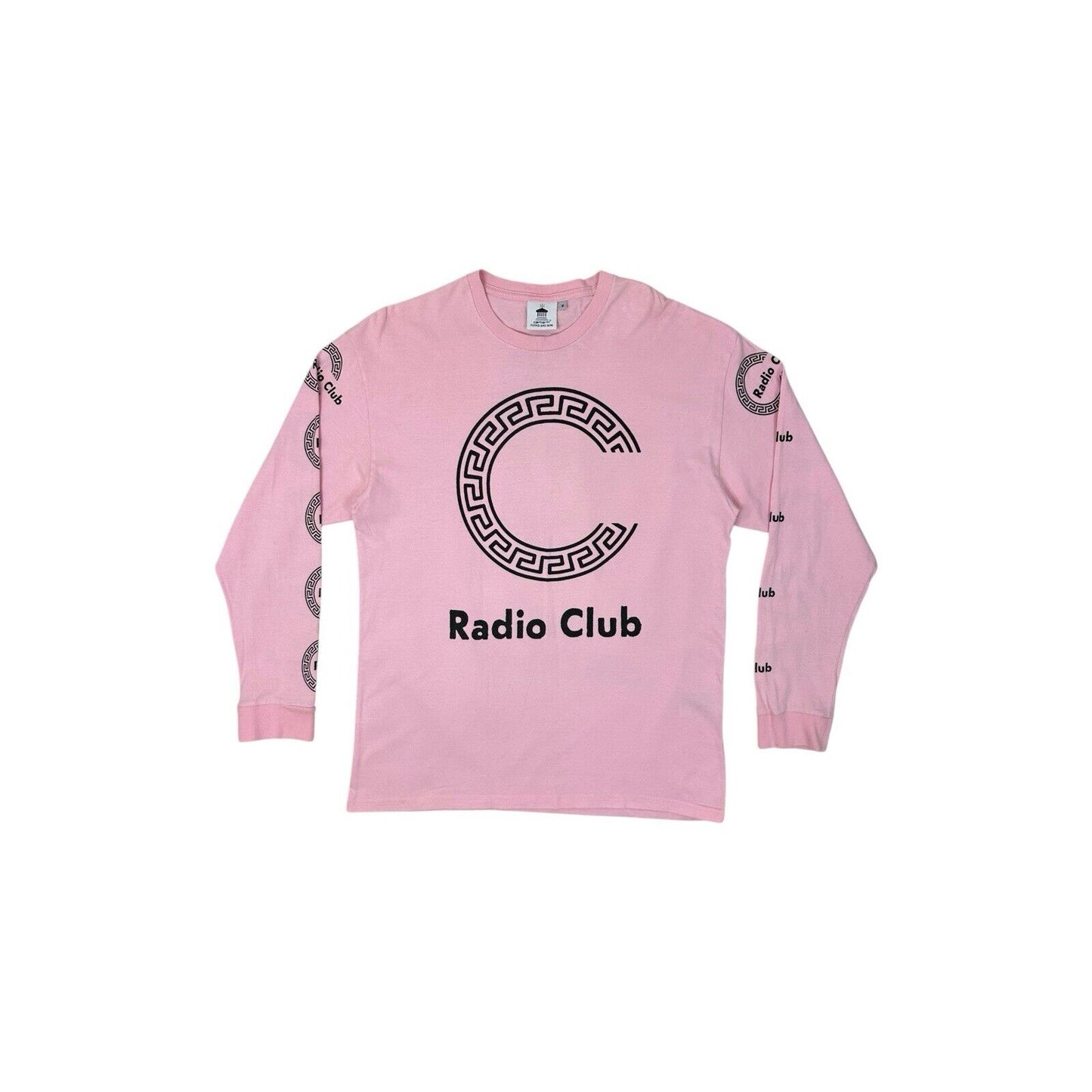 SS17 Carhartt WIP x Perks And Mini Radio Club Long Sleeve Pink Men’s Small