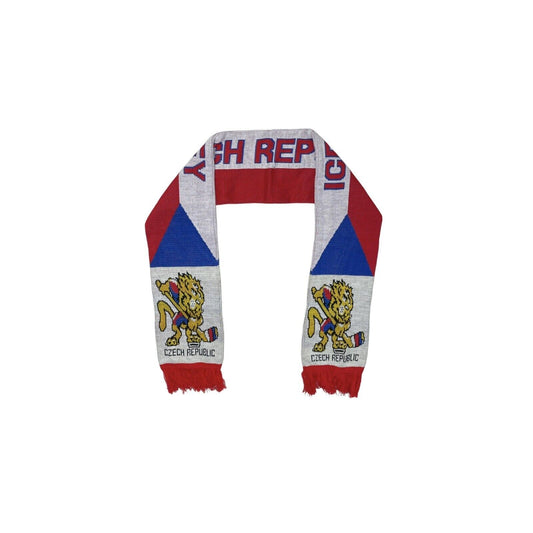 Vintage Czech Republic Ice Hockey Scarf Sports Memorabilia