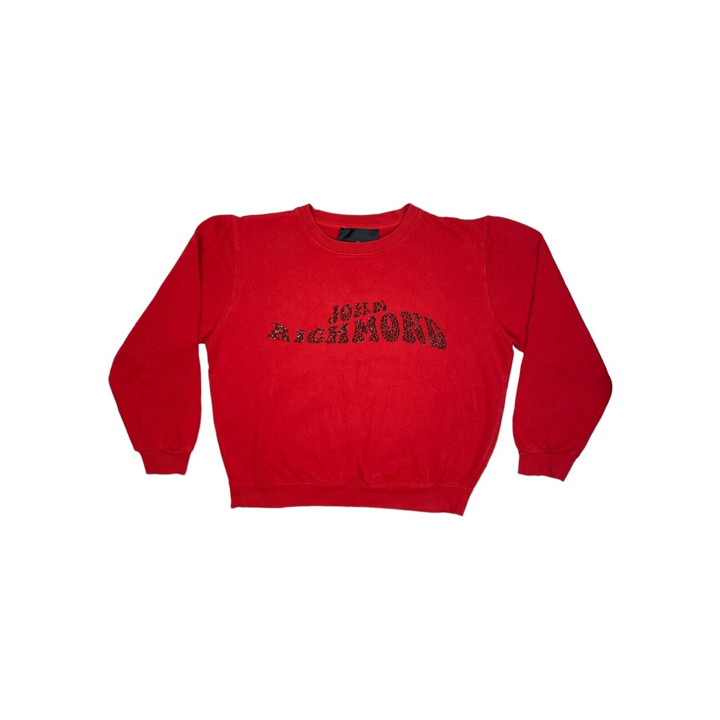 John Richmond Embellished Sweatshirt Red Womens Medium