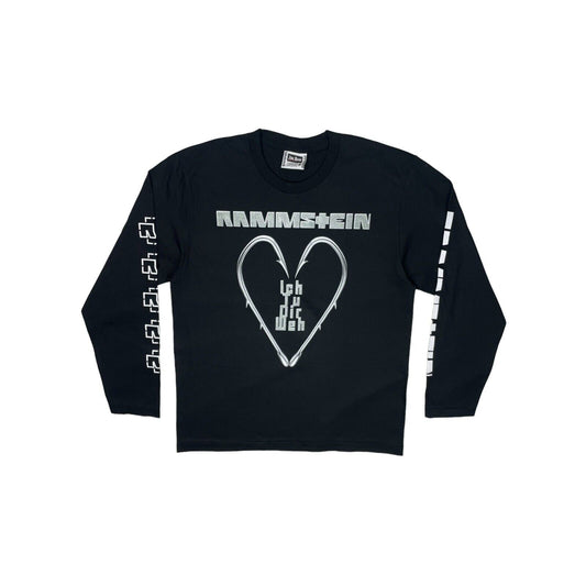 00’s Rammstein Liebe Ist Für Alle Da Long Sleeve T-Shirt Mens Large Black