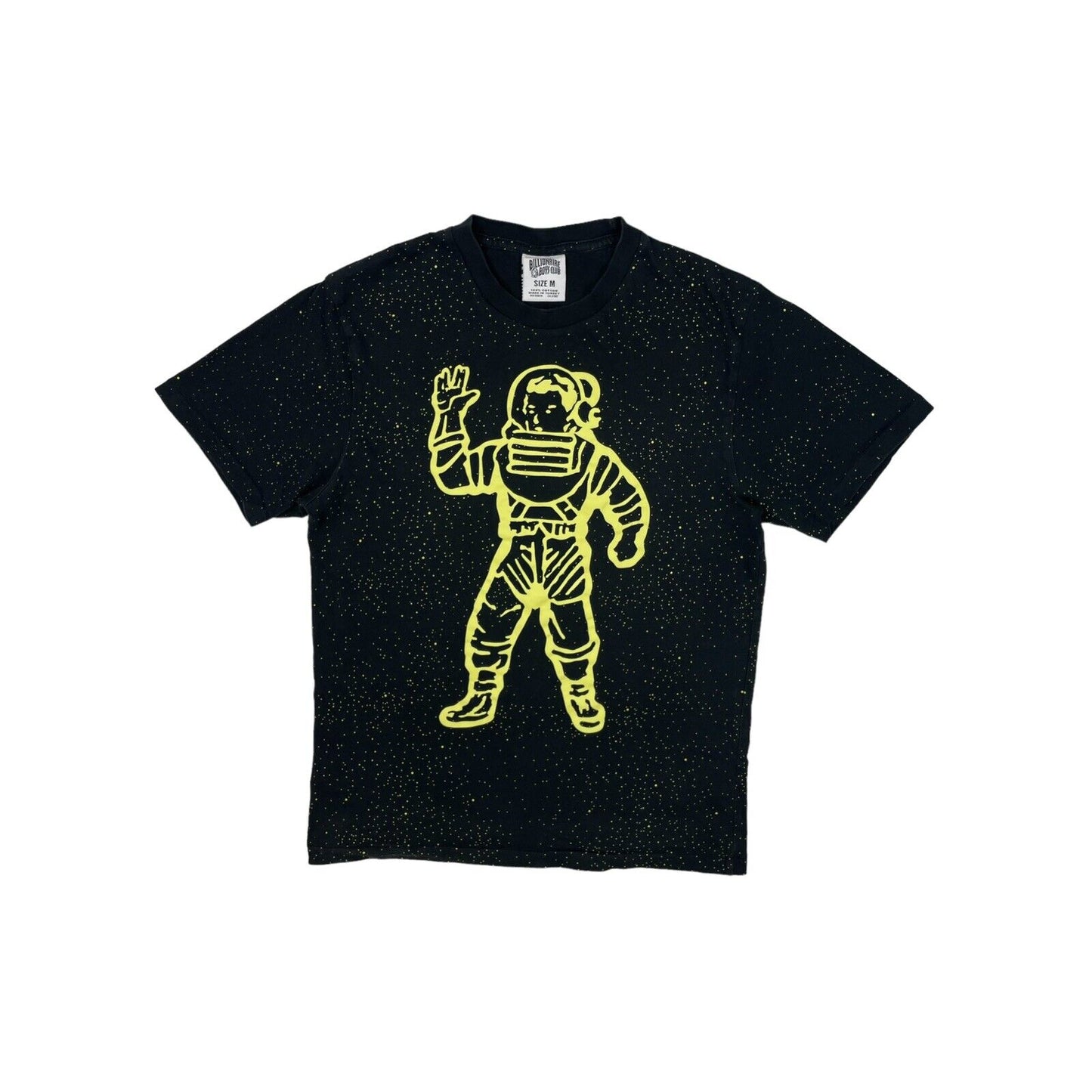 Billionaire Boys Club Galaxy Astro Logo T-Shirt Black Mens Medium Graphic Print