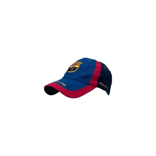 00’s Barcelona Cap Embroidered Navy Blue One Size Fits All Adults La Liga