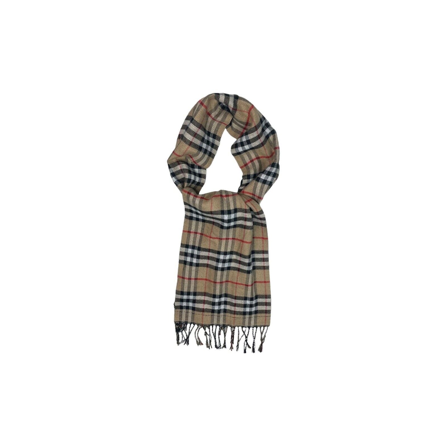 00’s Burberry London Oversized Novacheck Scarf Multicoloured Unisex