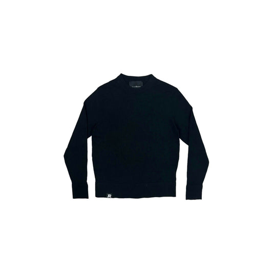 John Richmond Black Wool Blend Jumper Mens Small