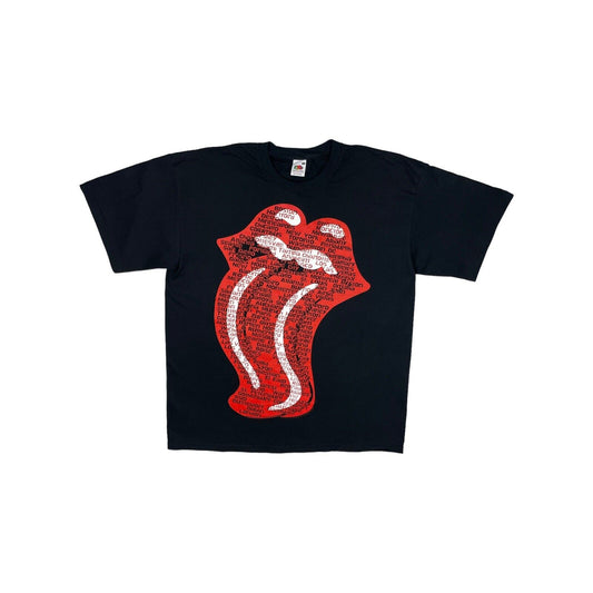 Deadstock 2007 Rolling Stones abiggerbangworldtour Crew Neck T-Shirt Mens XL