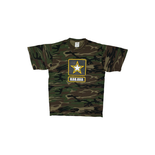 00’s Army Homecoming Camo T-Shirt Anvil Mens Small 2008