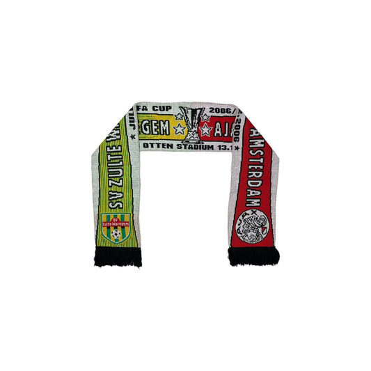 00’s Ajax vs SV Zulte Waregem Scarf OSFA Football Memorabilia Europa League