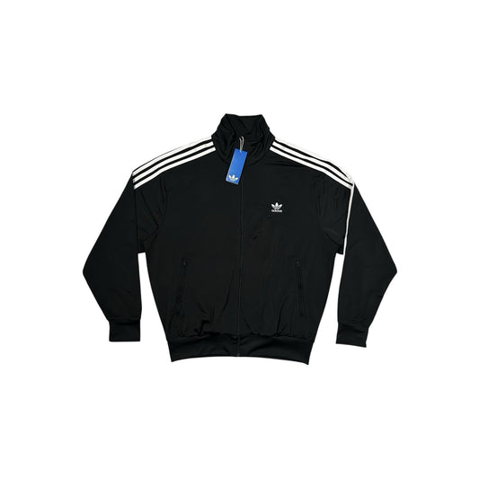 NWT Adidas Firebird Track Jacket Men’s Large Black Satin 2025