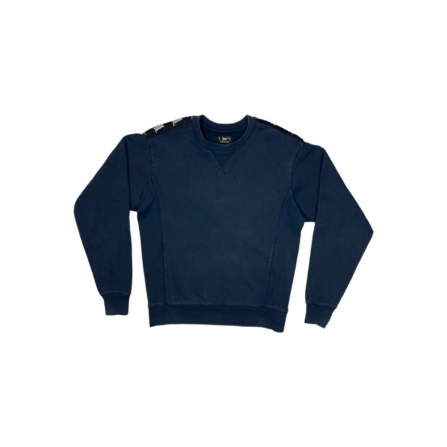 Patta Crew Neck Jumper Mens Medium Navy Blue￼