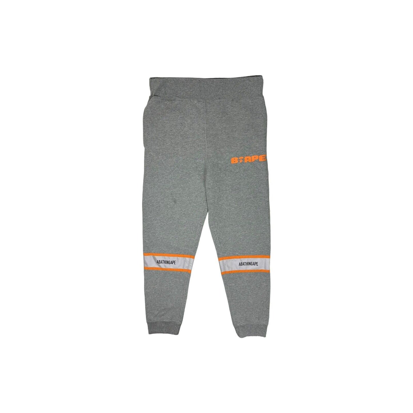 A Bathing Ape Joggers Mens Small Grey BAPE Graphic Prints