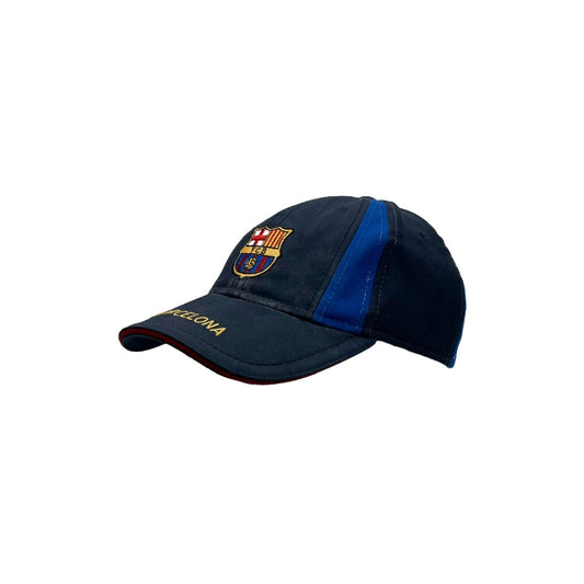 00’s Barcelona Cap Embroidered Navy Blue One Size Fits All Adults La Liga