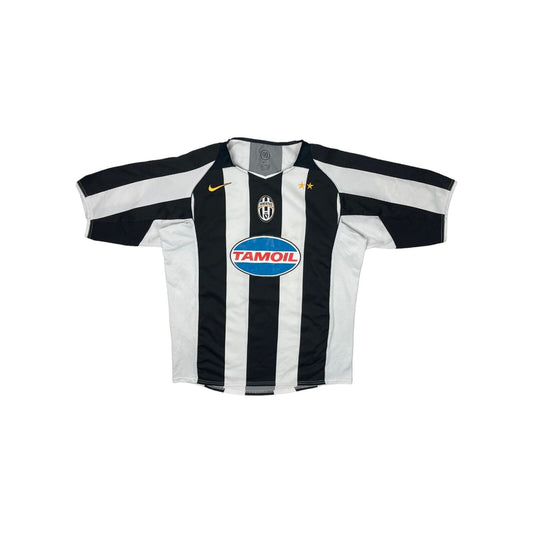 Vintage Juventus Nike Football Home Shirt 04-05 Mens Large Embrodiered