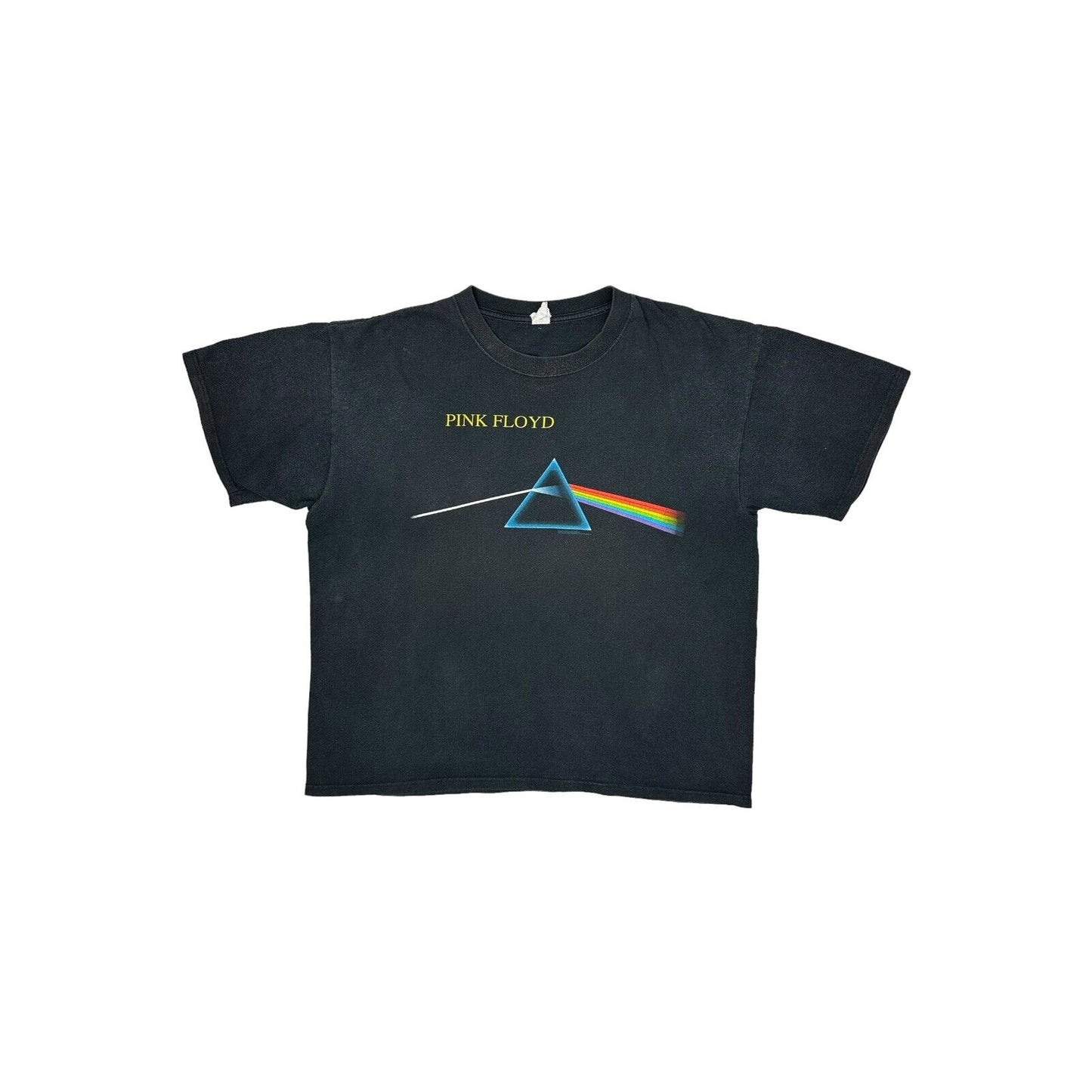 Vintage Pink Floyd T-Shirt Anvil Mens XL Black Dark Side Of The Moon