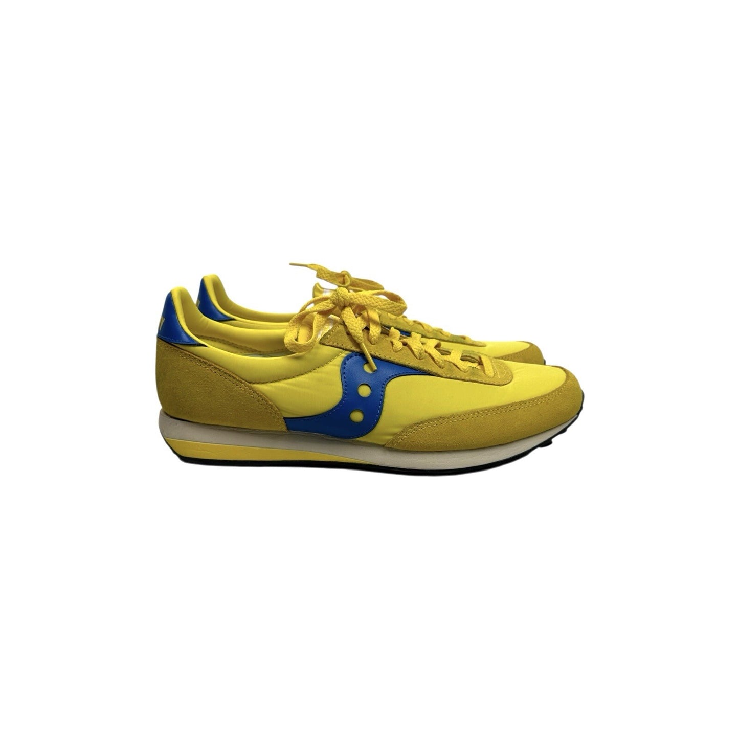 Saucony Trainer 80 Men’s UK10 Yellow And Blue