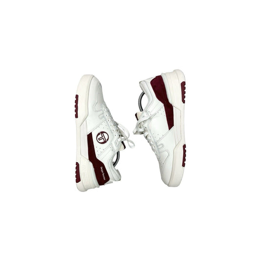 Sergio Tacchini BB Court Low Trainers UK10 White Red