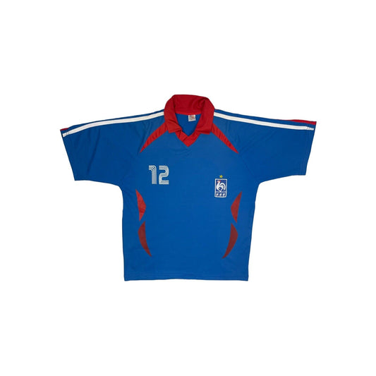 Vintage France Football Shirt 12 Henry Blue And Red Mens Medium 00’s Soccer