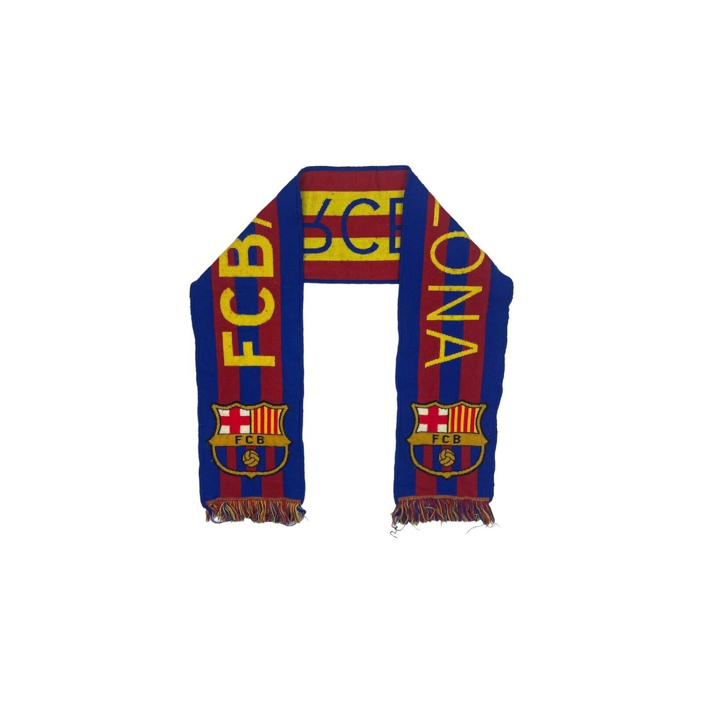 00’s Barcelona Scarf OSFA Football Memorabilia