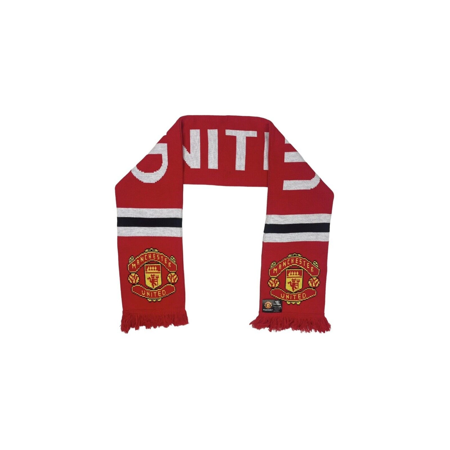 2016 Manchester United FA Community Shield Winners Scarf Multicoloured OSFA