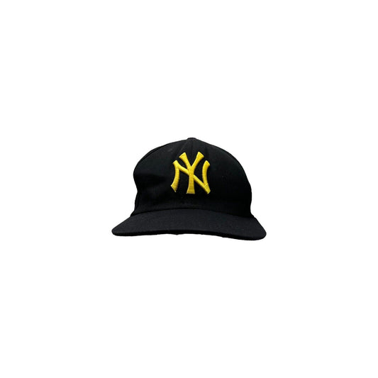 00’s New York Yankees New Era Cap 59Fifty Black Embroidered 7 1/4