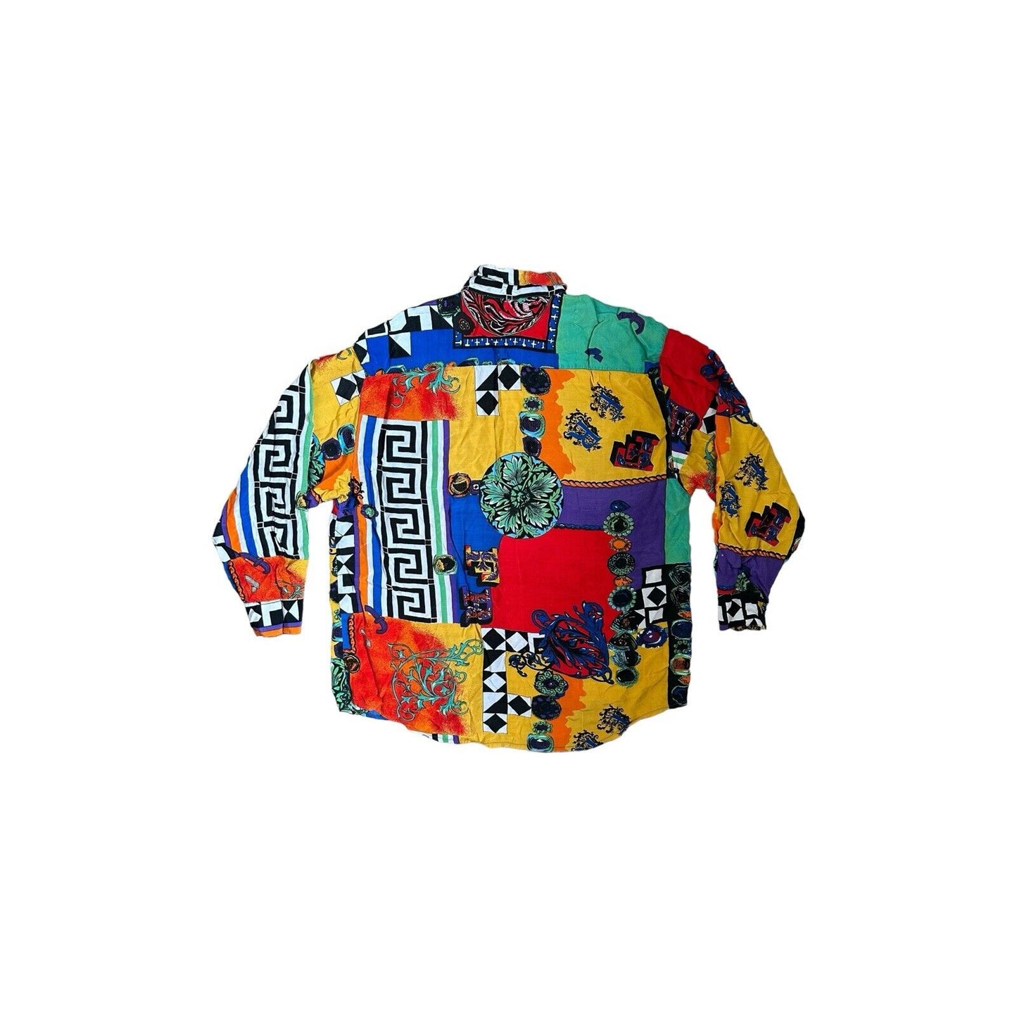 Vintage Best Collection 90’s Multi Print Shirt Men’s Medium