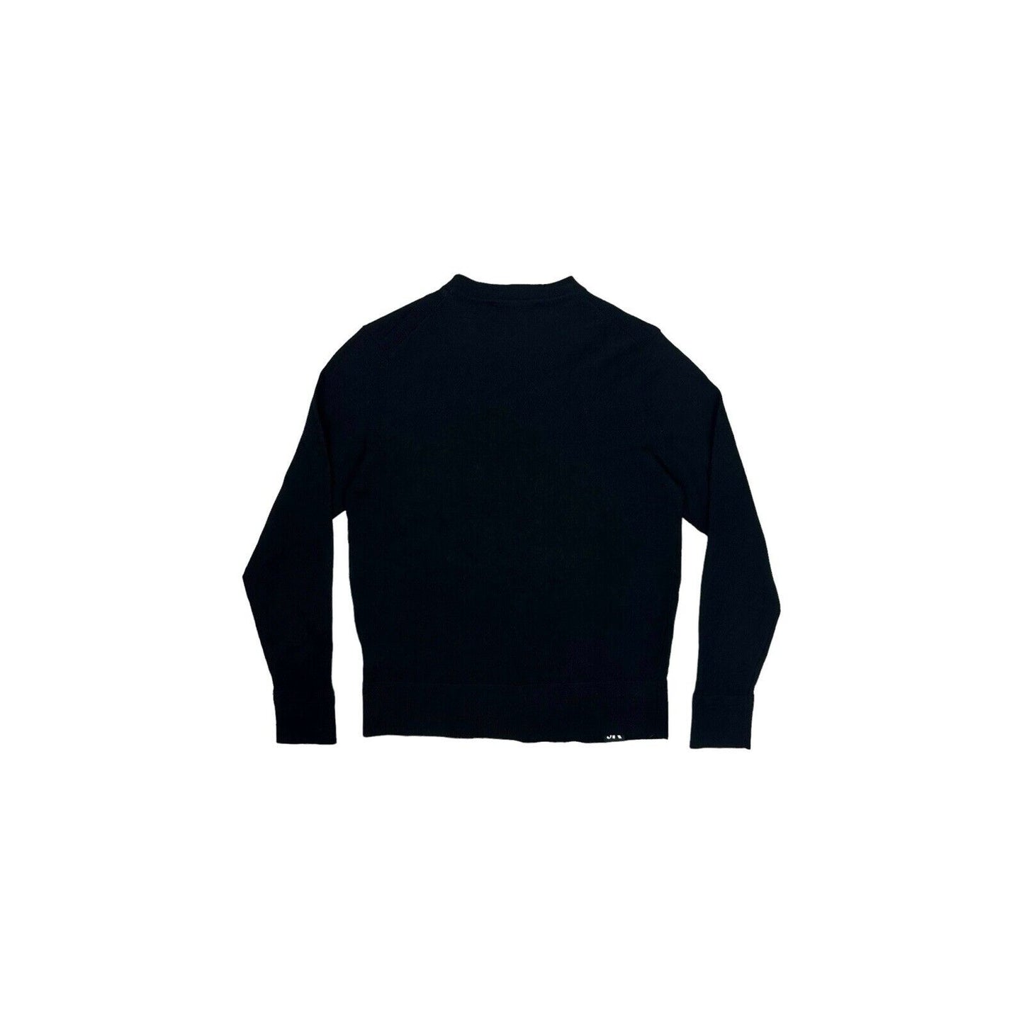 John Richmond Black Wool Blend Jumper Mens Small