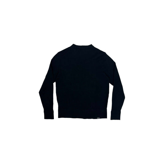 John Richmond Black Wool Blend Jumper Mens Small