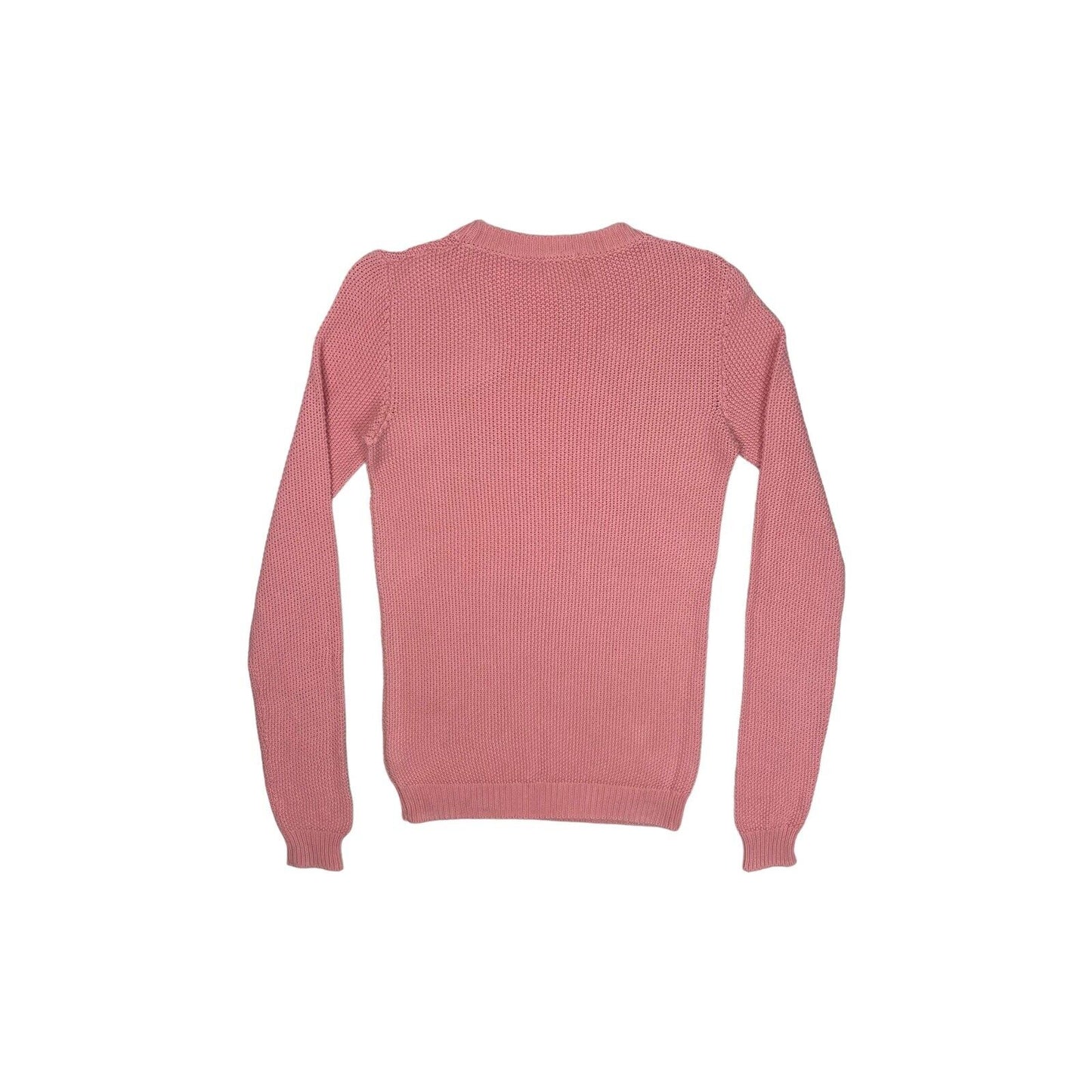 YMC Knit Crew Neck Jumper Women’s UK8 Pink Made In Italy You Must Create