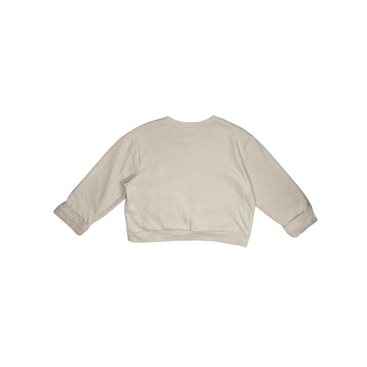 LF Markey Kerry Sweatshirt Womens Medium Cream Pull Over Jumper