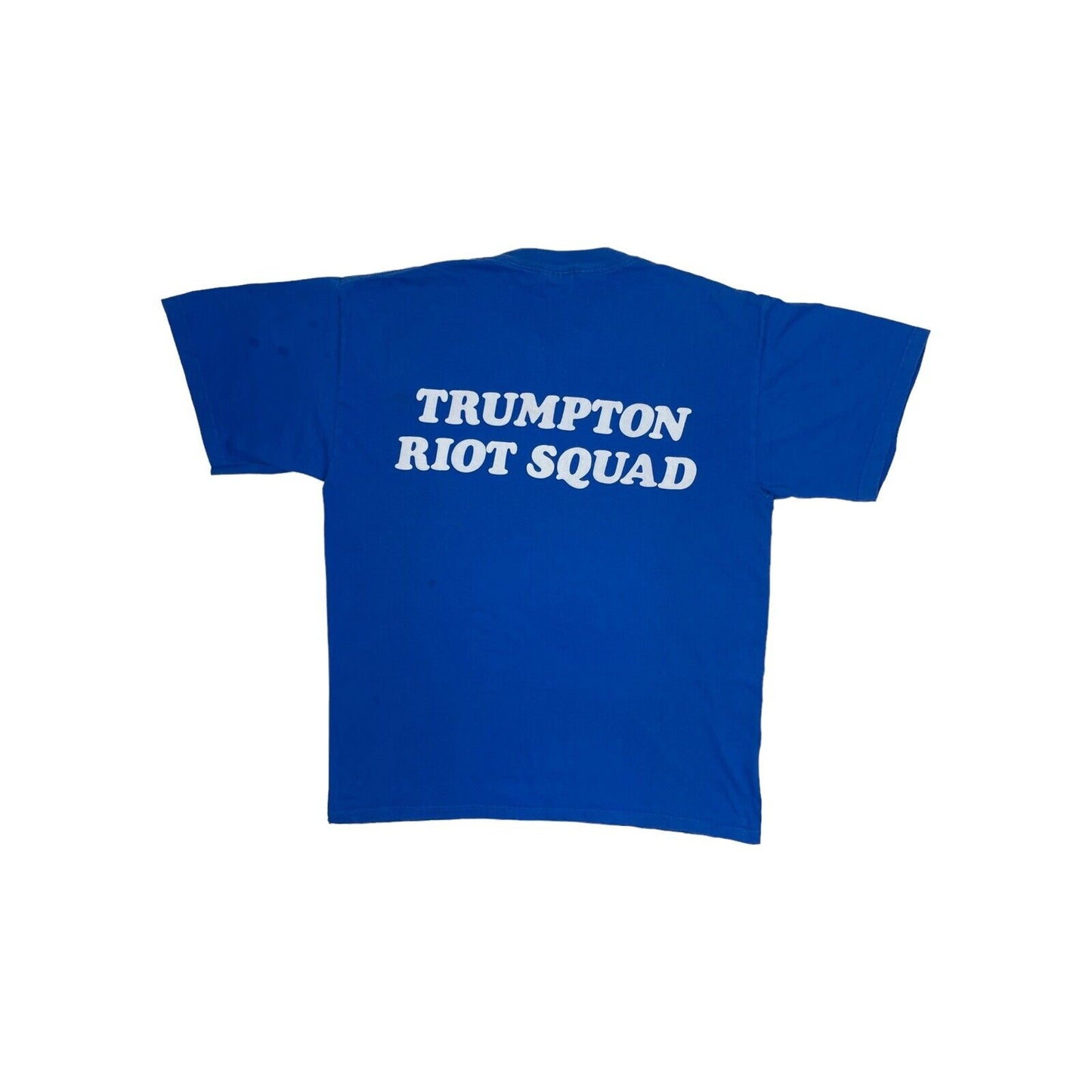 00’s Trumpton Riot Squad T-Shirt BMX Cuthbert Mens Large Blue Gildan