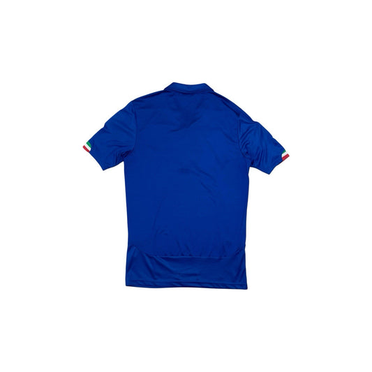 2014-2015 Italy Puma Football Shirt Men’s Small Blue With Patches
