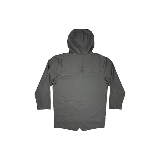 Rains Waterproof Coat Mens L/XL Grey Lightweight