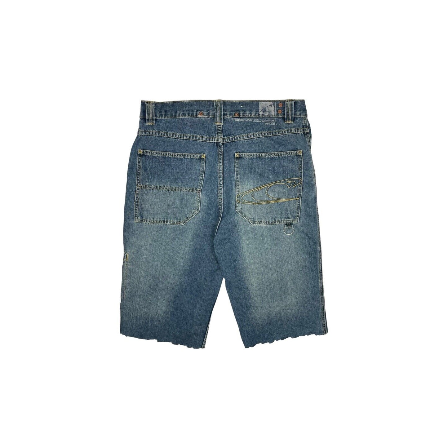 00’s O’Neill Cut Denim Jeans Shorts 30w Blue Jorts