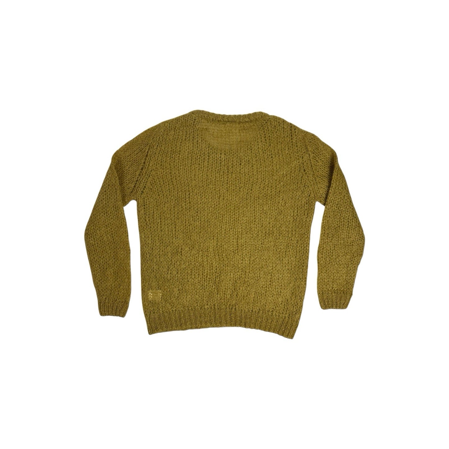 American Vintage Mohair Sweater Crew Neck Jumper Green Men’s Large