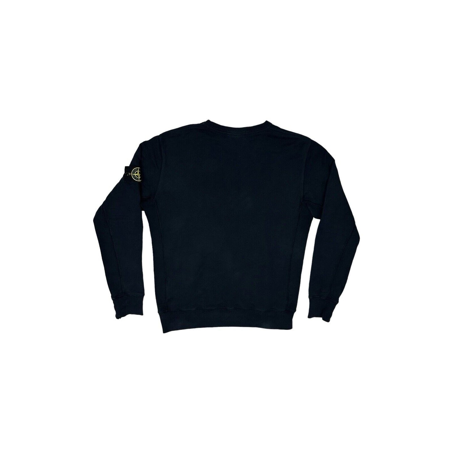 AW13 Stone Island Navy Blue Crew Neck Jumper Mens Large