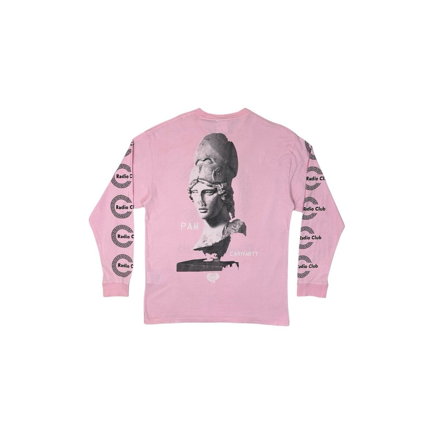 SS17 Carhartt WIP x Perks And Mini Radio Club Long Sleeve Pink Men’s Small