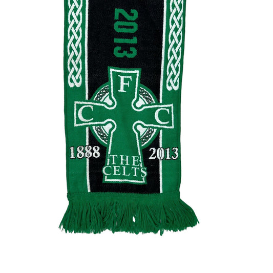 2013 Celtic FC Scarf OSFA Football Memorabilia Green, White And Black