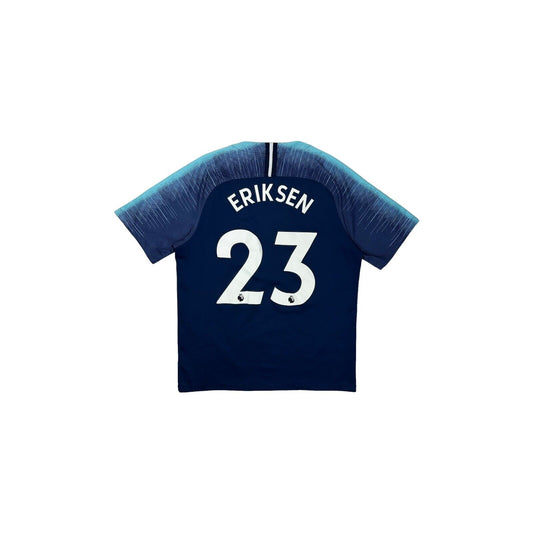 18-19 Tottenham Football Jersey Nike Mens Large Blue Away Kit Eriksen 23 Shirt