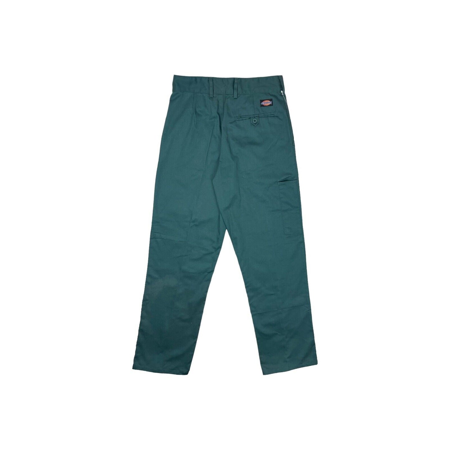 00’s Dickies Redhawk Pleated Trouser Mens 28w 32l Lincoln Green